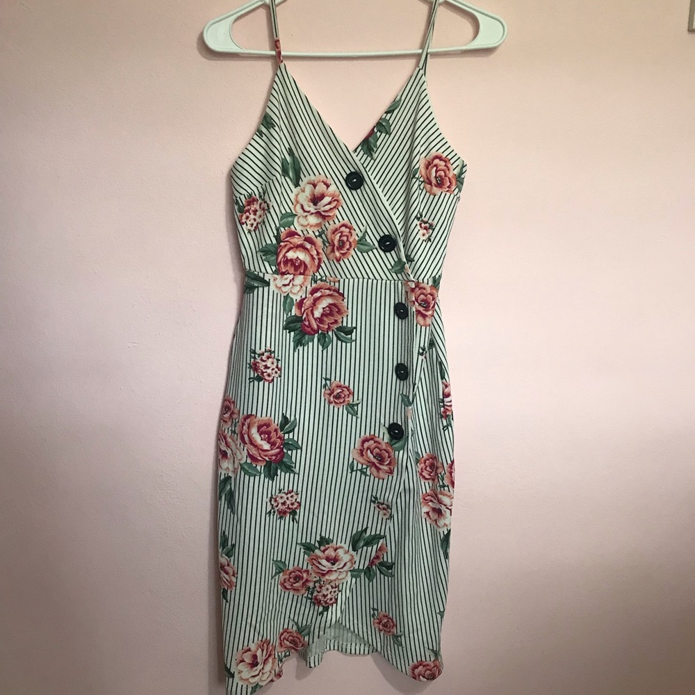 White floral Dress - Love J
